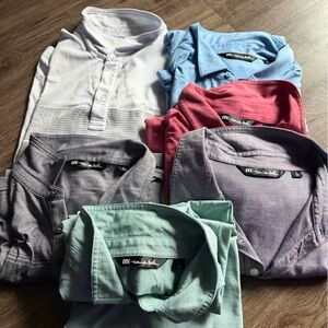 Travis Mathew Men's Golf Shirts in Assorted Colors XL sold in bundle